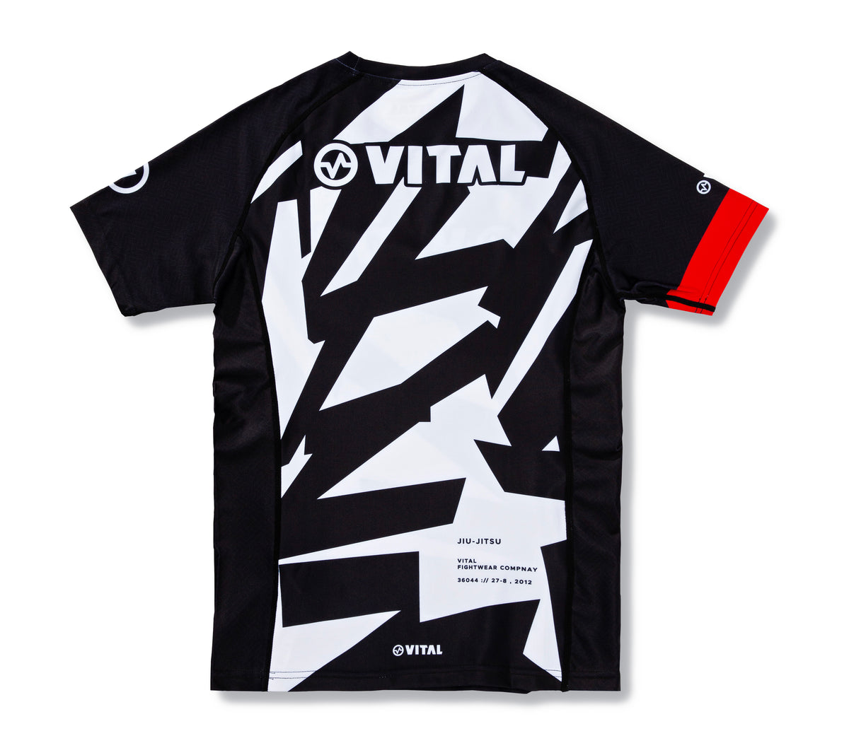 BJJ RANKED RASH GUARD