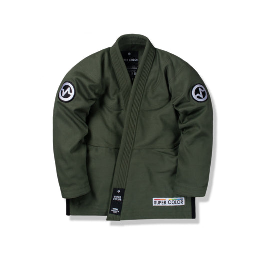 SUPER COLOR BJJ GI - ARMY GREEN [Pre-Order shipping starts from 11 AUG 2025]